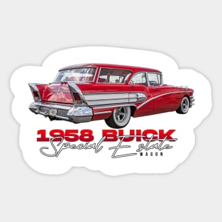 1958 Buick Special Estate Wagon Sticker